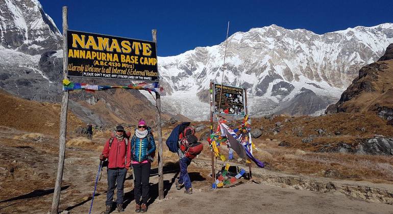 Trekking au camp de base de l'Annapurna Fournie par himalayan sanctuary adventure private limited