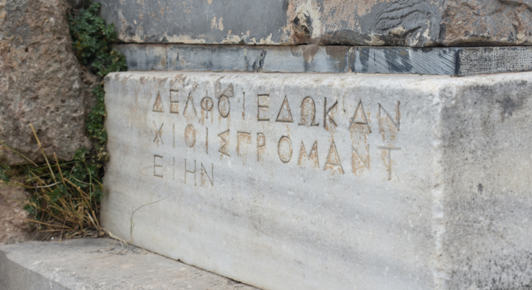 Excursion à Delphes, Greece