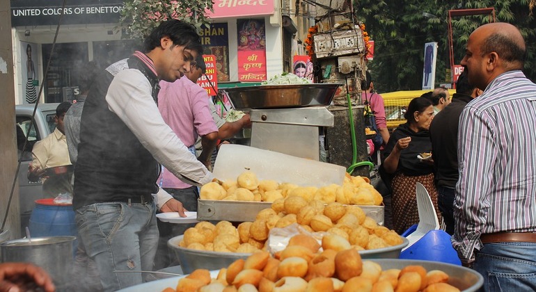 Ruta gastronómica a pie por Delhi