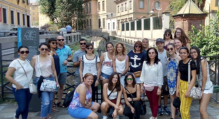 Kostenlose Tour Mailand von den Leonardo-Kanälen, Italy