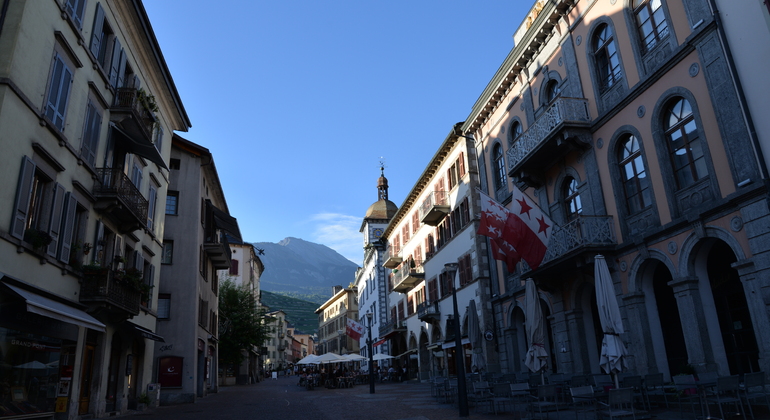 Promenade à Sion, une ville magnifique, et dégustation des meilleurs vins suisses, Switzerland