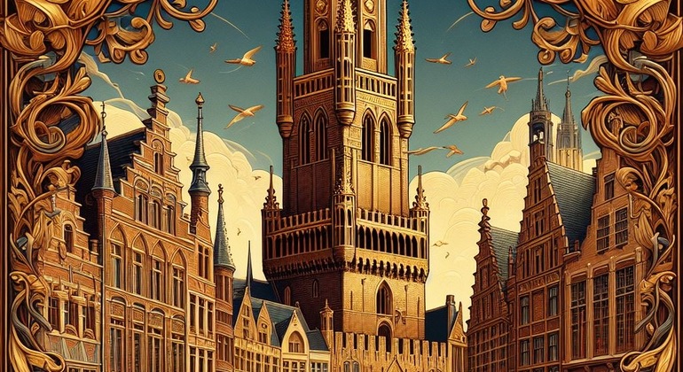 Medieval Dukes' of Bruges Medieval Tour with Tasting Provided by Brujas free tour