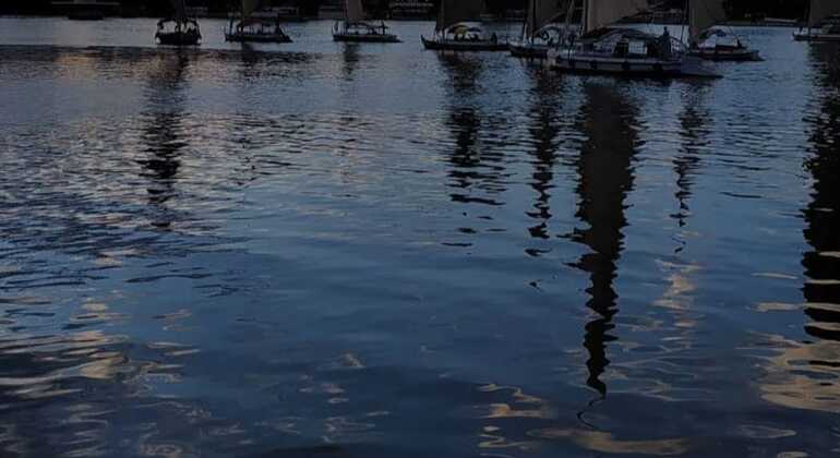 Privater Felucca-Segelausflug bei Sonnenuntergang auf dem Nil Ägypten — #4