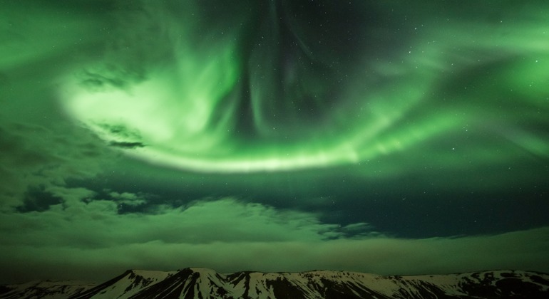 Aurora Boreal en autobús Operado por BusTravel Iceland