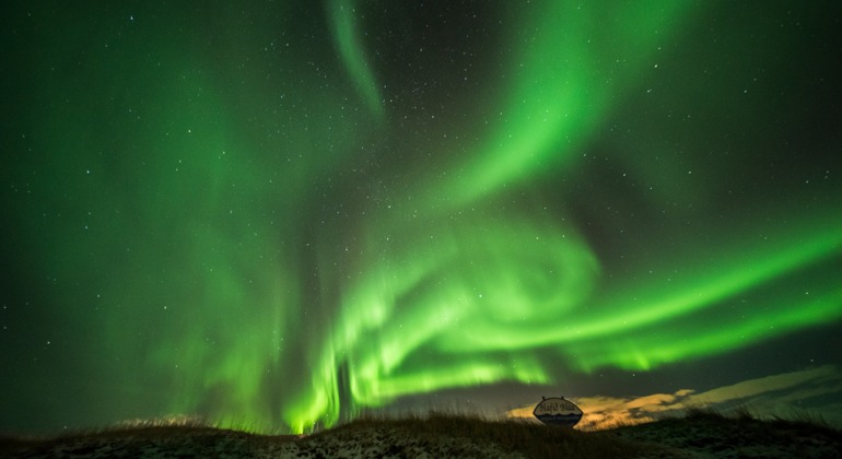 Autobús de las auroras boreales para grupos reducidos Operado por BusTravel Iceland