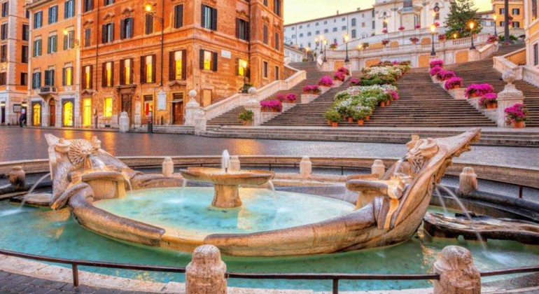 Kostenlose Besichtigung von Brunnen und Plätzen in Rom Italien — #5