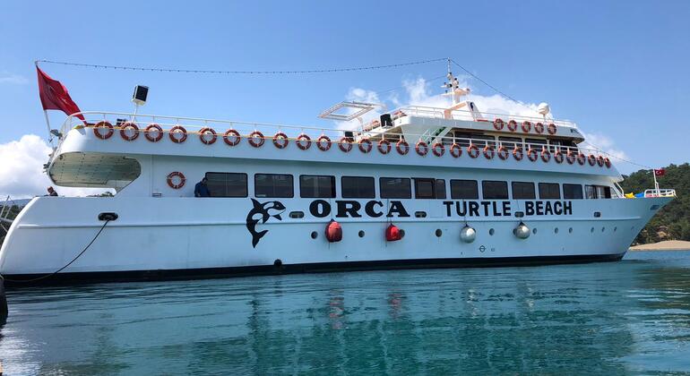 Marmaris Dalyan Caunos Bootsfahrt mit Orca 2 Schiff, Turkey