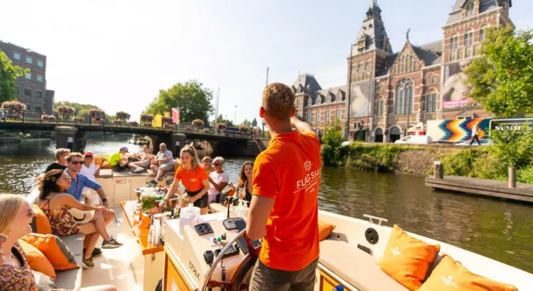 Visite à pied d'Amsterdam avec croisière sur les canaux Fournie par Guias&Tours