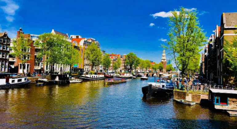 Recorrido a pie por Ámsterdam con crucero por los canales