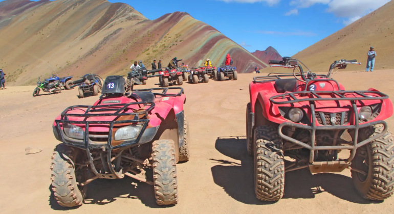 ATVs to the 7 Colors Mountain of Vinicunca Provided by Mapis Explorer