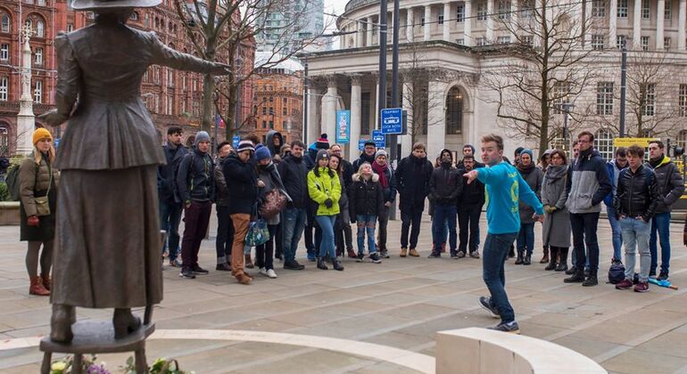 Tour a piedi gratuiti di Manchester Fornito da Free Manchester Walking Tours