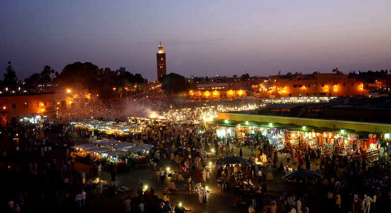 Das bezaubernde Marrakesch Bereitgestellt von ABDESSAMAD BOUKHLIKI