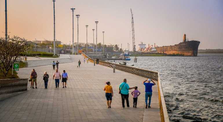 Visit to the Malecon del Rio, Colombia