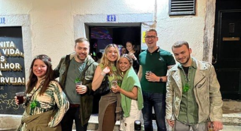 La passeggiata nei pub di Lisbona di San Patrizio Portogallo &mdash; #2