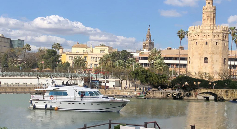 Excursion en bateau de luxe sur le Guadalquivir Fournie par Fun Ride Sevilla 