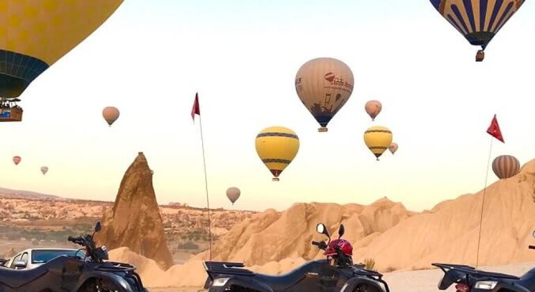 Cappadocia Sunrise ATV Tour with Balloons Provided by Oktay Kaya