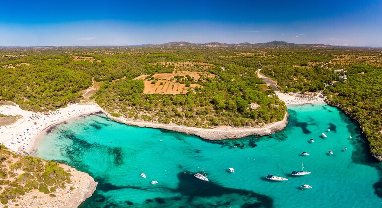 Cala Mondrago + Spiaggia di S' Amarador + Spiaggia di Barca Trencada