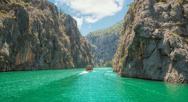 All Inclusive Green Canyon Boat Tour from Side with Lunch Provided by Vakare Travel