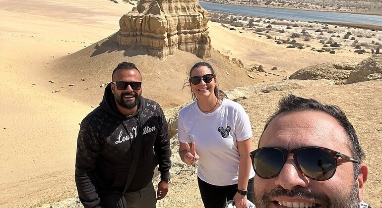 Safari no deserto de Fayoum e excursão com prancha de areia a partir do Cairo 