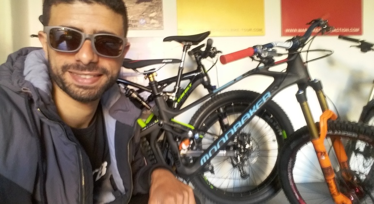 Marrakech Fahrradtour Bereitgestellt von Ali, Soufiane, and Tarik