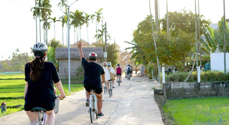 Tour in bicicletta della campagna di Hoi An - Villaggio vegetale di Tra Que e Basketboat Vietnam — #3