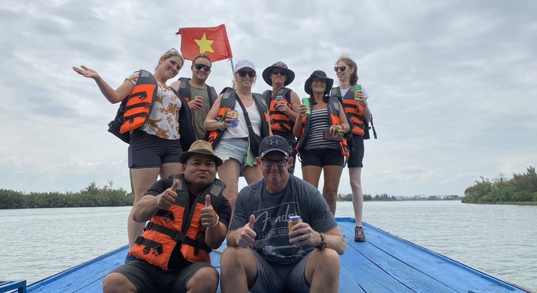 Tour in bicicletta della campagna di Hoi An - Villaggio vegetale di Tra Que e Basketboat Vietnam — #14