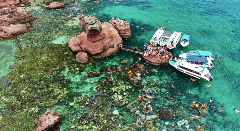 Teleférico de Hon Thom y excursión a 4 islas en lancha rápida, Vietnam