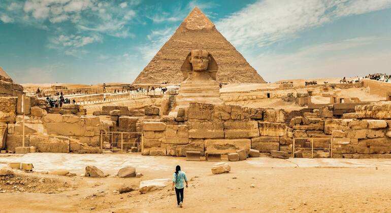 Excursion d'une journée aux Pyramides de Gizeh et au Musée égyptien Fournie par Virtue Day Tours