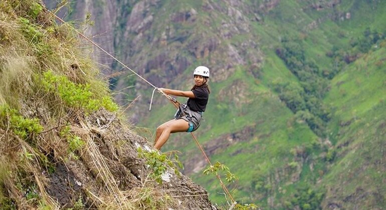 Abseiling in Ella