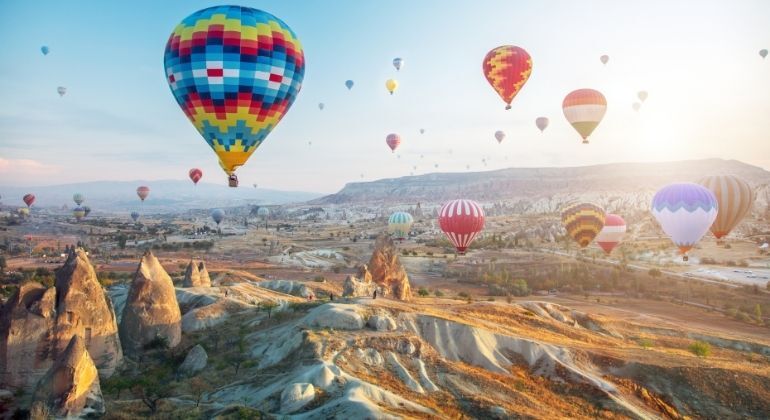 Tour de la Cappadoce en montgolfière