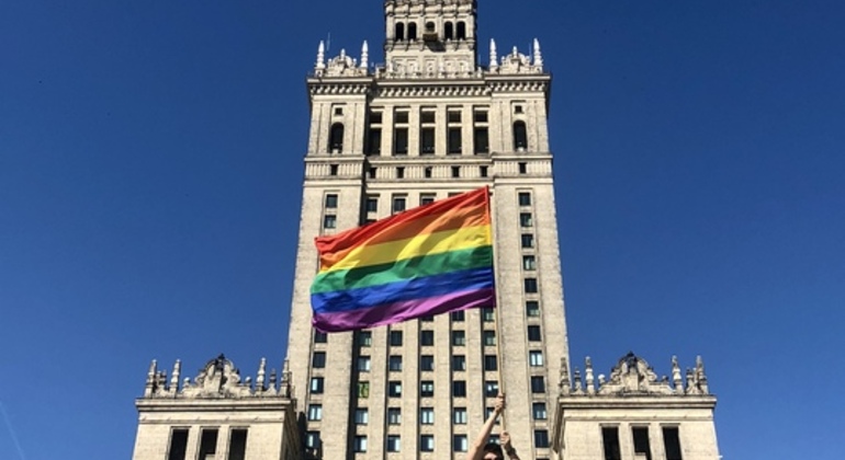 Visita guiada gratuita à Varsóvia do arco-íris Organizado por Maciej