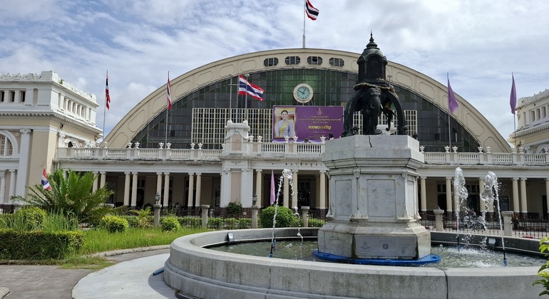 Kostenlose Tour durch den historischen Bahnhof von Bangkok nach Chinatown! Thailand — #9