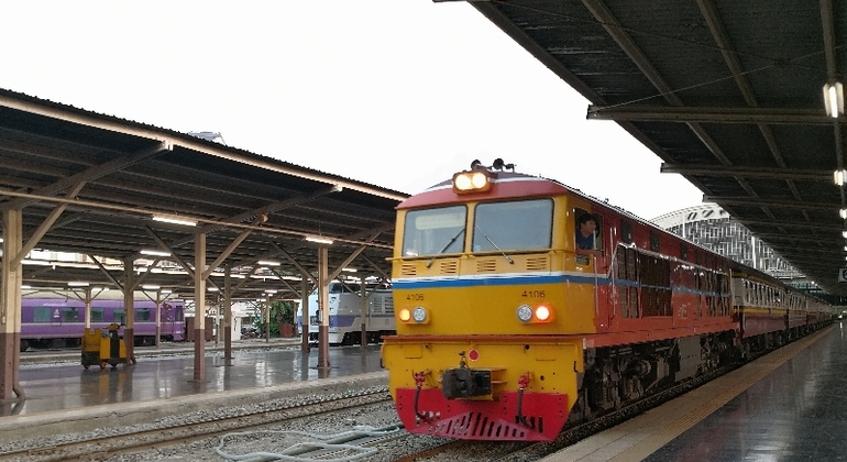 Kostenlose Tour durch den historischen Bahnhof von Bangkok nach Chinatown! Thailand — #3
