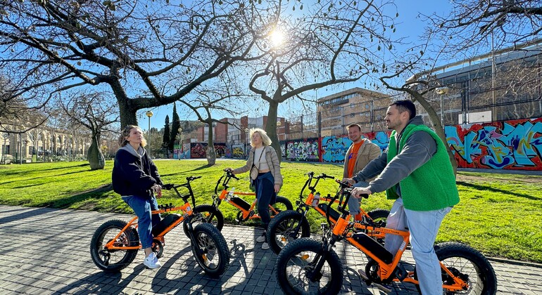 Barcelona's Main Attractions & Montjuic with an E-Bike Guided Tour Provided by ORANGE FOX SAS
