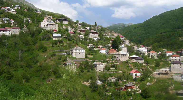 Mavrovo, Galicnik et le monastère Jovan Bigorski depuis Skopje