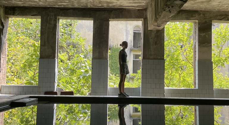 Visita aos sanatórios abandonados de Tskaltubo Geórgia &mdash; #9