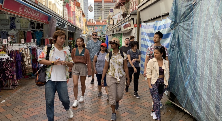 Une pincée de Singapour : Visite à pied gratuite Fournie par Jan Chow