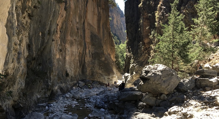 Randonnée facile d'une journée dans les gorges de Samaria, Greece