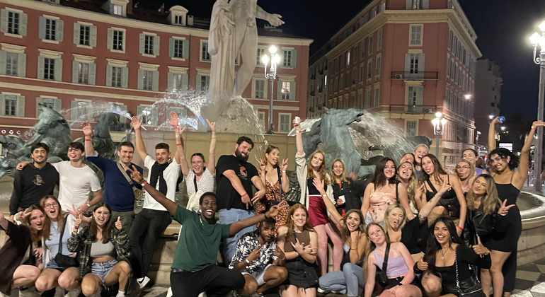 Nizza: Internationale Party Kneipentour Unbegrenzte Eintrittskarte Bereitgestellt von Pub Crawl Nice