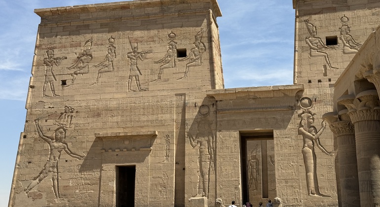 Templo de Filae y presa de Asuán Operado por Ibrahim