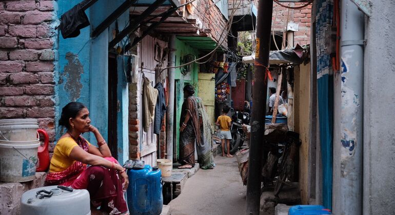 Sanjay Colony Slum Free Tour in New Delhi India &mdash; #11