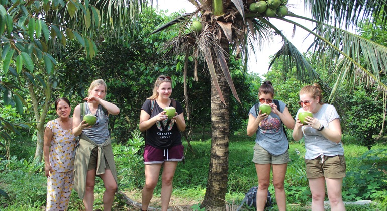 Excursión privada no turística en bicicleta por el Delta del Mekong