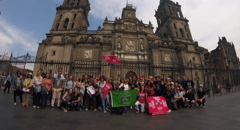 L'originale tour a piedi del centro storico Fornito da Estacion Mexico Free Tours