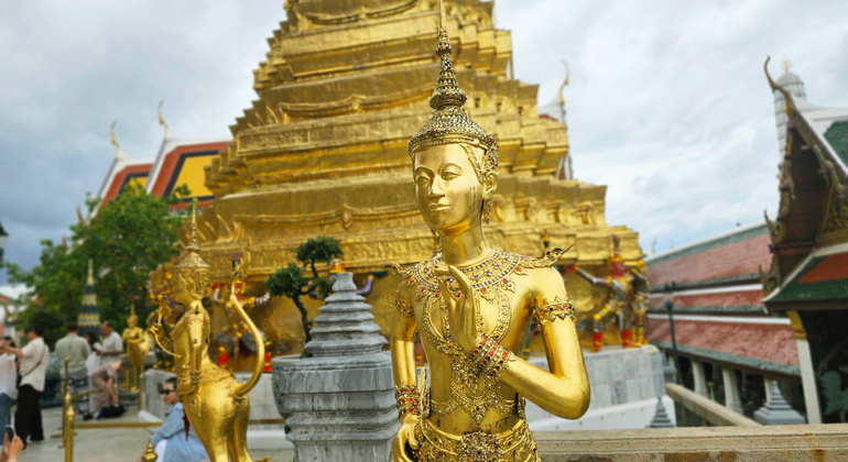 Bangkok Wahrzeichen Tempel Markt & Essen Geschmack Thailand — #4