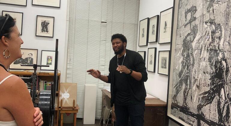 Visita guiada gratuita à arte de rua de Maboneng