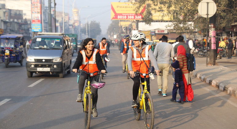 Entdecken Sie das ungesehene alte Delhi mit dem Fahrrad Bereitgestellt von Delhi Bike Tours