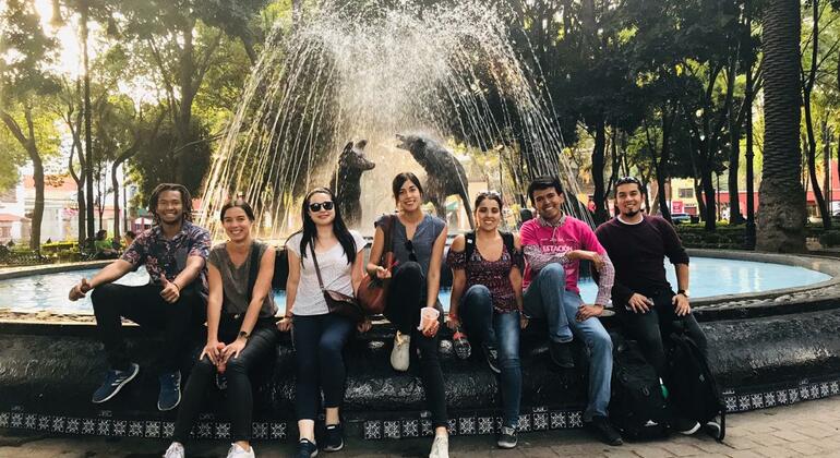Walking Tour through the Frida Kahlo Neighborhood Coyoacan Mexico — #1