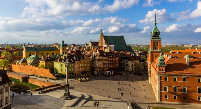 Historisches Warschau im Retro-Fiat Private Tour Polen — #3