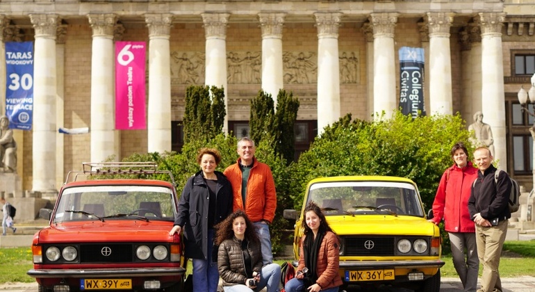 Historisches Warschau im Retro-Fiat Private Tour Polen — #2