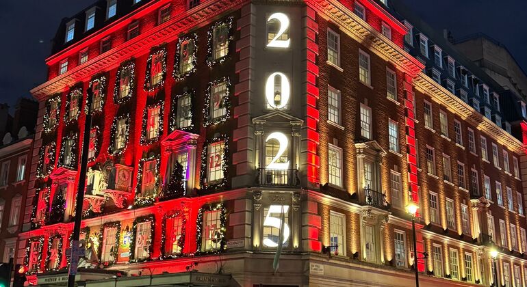 Tour a piedi delle luci natalizie di Londra Inghilterra — #12